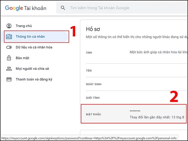 Thay mật khẩu cá nhân Miso88 khi đăng nhập lần đầu